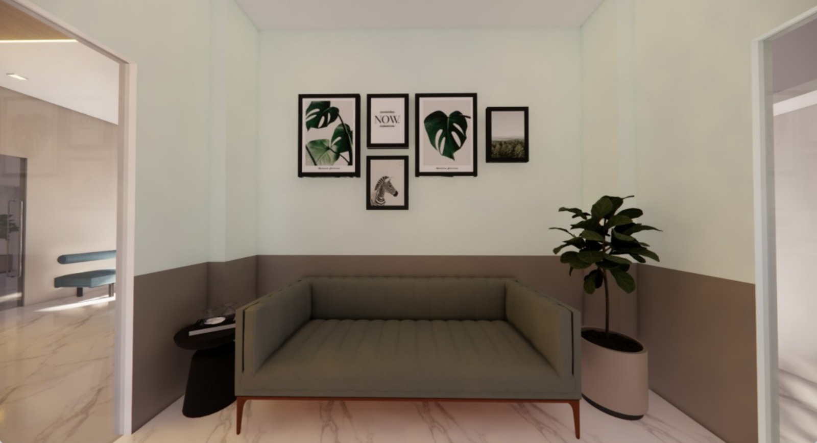 Living Room — Gallery Wall Design